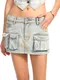 【25SS】Naws 復古工裝牛仔短裙(淺藍)