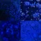 ｛夜幕星河｝寶藍結晶+曜黑雙釉 黑邊大盤/茶盤