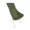 HCB-003 高背菱格軍綠色鋪棉椅套(無支架) High-back Lingge Army Green Cotton Chair Cover(no bracket)