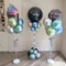 氣球外送：Air夜幕極光-生日球柱套組[DNB398002]