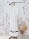 法式圓裙 裙襬緞帶簍空雕花洋裝_(2色:白)