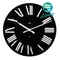 ALESSI 時鐘(黑) FIRENZE WALL CLOCK #12 B