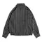 COOKMAN Delivery Jacket Stripe Black 231-03429