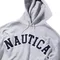 【現貨】NAUTICA Arch Logo Sweat Hoodie 2.2 寬版連帽Tee 大LOGO 重磅帽T 男女休閒 上衣
