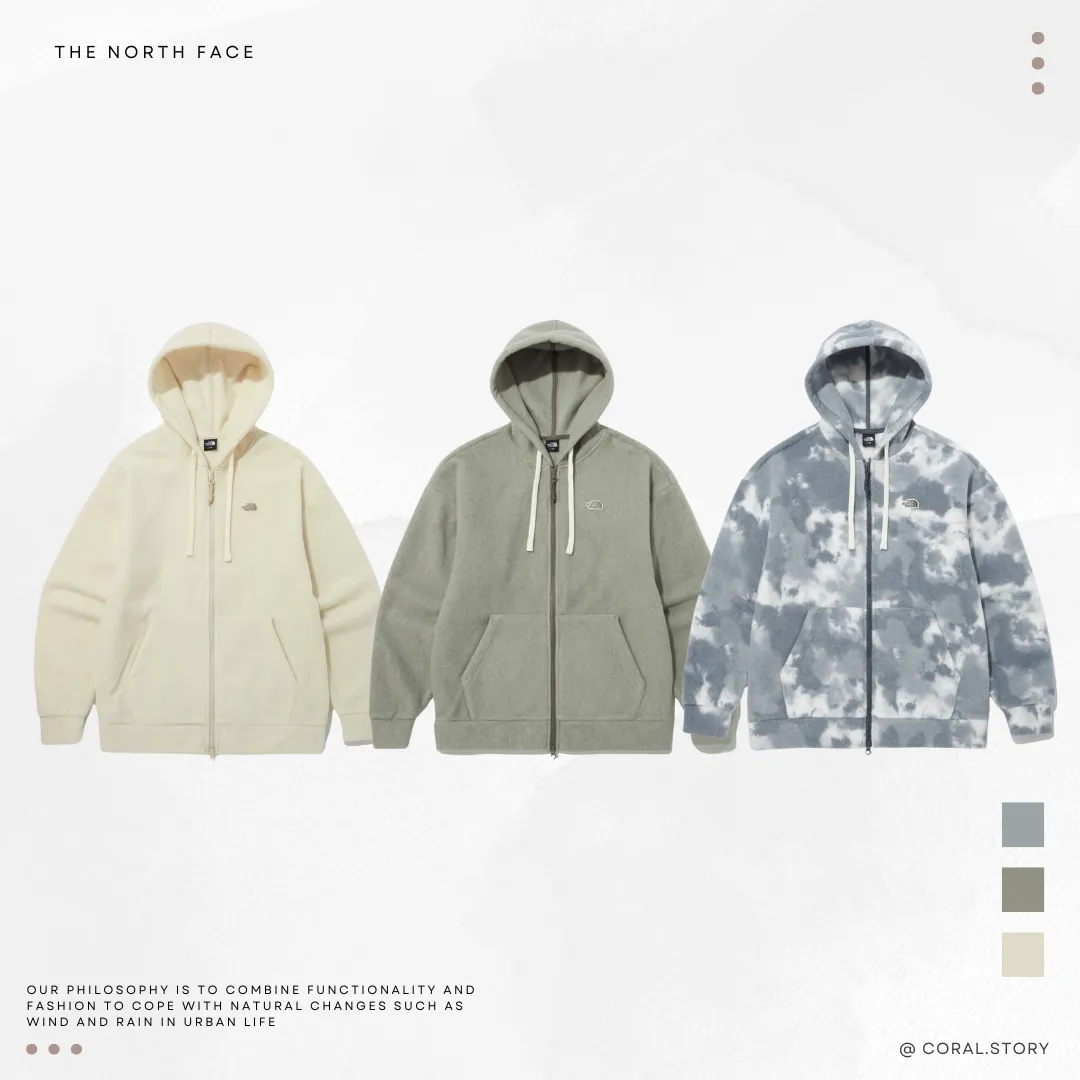 2025大折扣💥 THE NORTH FACE NOVELTY ACAMPO HOOD ZIP UP 絨布