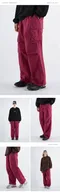 【24SS】Codegraphy 立體打摺工裝寬褲(粉)