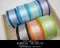 K1215S-38 中蔥多彩馬卡龍色系緞 38MM (K1215S-38 Center Glitter Satin Ribbon 38MM)