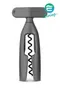 【缺貨】BRABANTIA CORKSCREW GREY 開瓶器(灰色) #202285