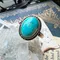 天然礦物 | 綠松石 s925 銀 戒指