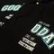 REPUTATION PRODUCTIONS®  SPLICING / GOOD DAY / D - HOODED.FW -GOOD DAY - LOGO拼接帽TEE