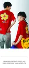 【23SS】Mister Child 手繪花朵短袖上衣(紅)