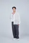 【23SS】韓國 鏤空透感針織襯衫