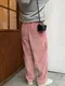 LINENNE－bio corduroy pants (4color)：燈芯絨長褲！