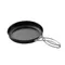 ［UNIFLAME］輕量鍋具五件組｜U667835  餐具組 戶外 野餐 鍋組 Trail Pot 5 BLACK