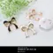 A1563 質感蝴蝶結金屬配件 2入/組  (Bow Décor)