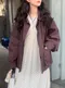 LINENNE－softy casual cotton jacket (2color)：口袋廓形休閒夾克
