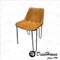 LOFT Industry 美式工業風 皮面鉚釘釦縫線邊單椅 餐椅 椅子