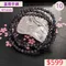 🌸貞緣水晶飾品🌸AB025堇青三圈手鍊4+mm/三圈