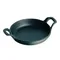 Staub 圓形雙耳鑄鐵圓形烤盤 黑色 20cm #40509-558