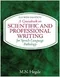 A Coursebook on Scientific and Professional Writing for Speech-Language Pathology (IE)