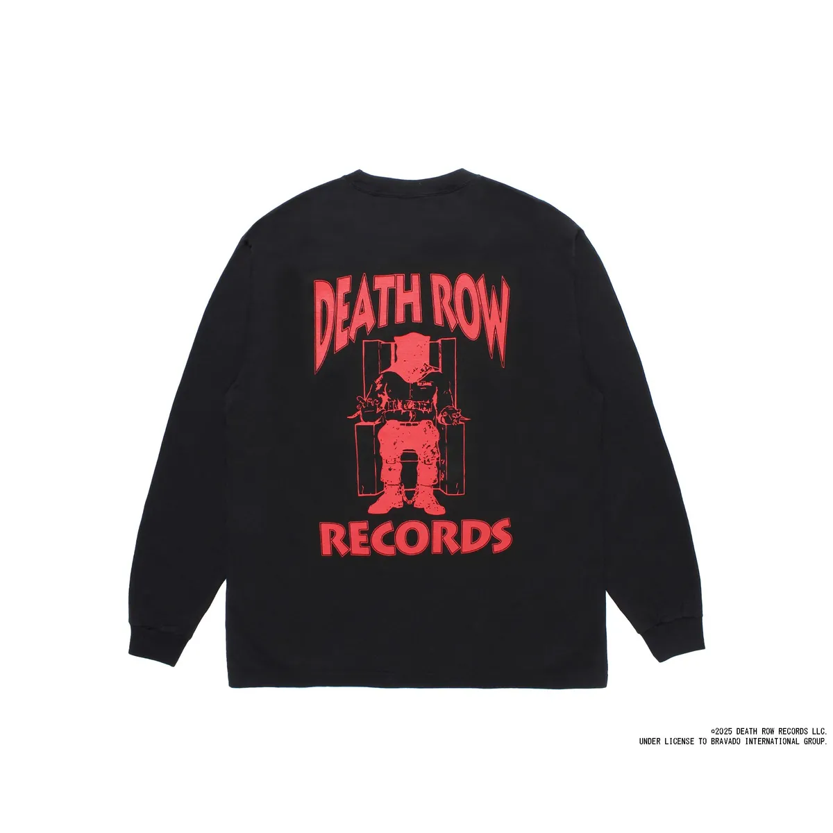 トップス WACKO MARIA DEATH ROW LONG T-SHIRT L トップス WACKO MARIA DEATH ROW RECORDS / L/S Tee WACKO MARIA