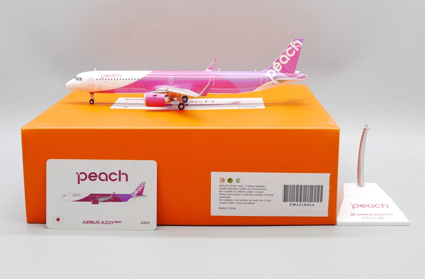 JC Wings 1/200 樂桃航空Peach A321neo JA901P