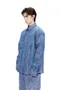 【23SS】 INXX 印記圖案襯衫外套 (藍)