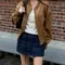 [femme] want suede jacket (2color)