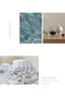 韓製寢具MAATILA－夏季人造絲纖維涼爽棉被：藍色格紋