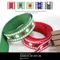 S125 短碼聖誕雙色點點亮蔥印刷羅紋緞帶 17mm (S125 Glitter Dots Grosgain Ribbon -17mm)