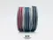 K1520-15 直線條紋緞帶15MM  (K1520-15 Striped Sheer Organza Ribbon -15MM)