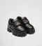 PRADA Soft padded nappa leather loafers