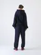 【23FW】BADBLUE 經典LOGO休閒寬褲(深藍)