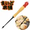 日本貝印KAI可愛造型章魚燒桃棒章魚燒叉錐子DS-1018(三角錐型;烤盤DIY專用;耐熱230度)挑針叉子 亦適雞蛋糕鬆餅車輪餅紅豆餅