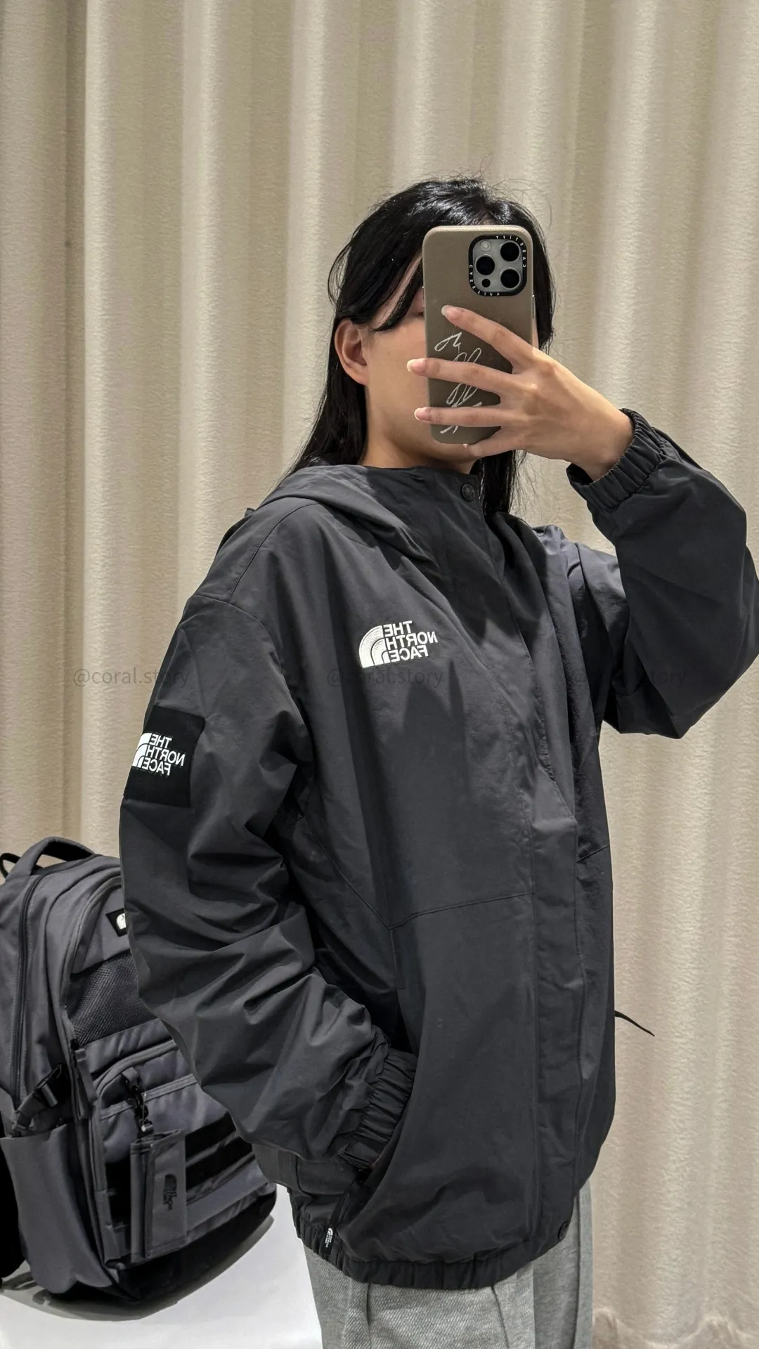THE NORTH JACKET ブラック FACE EX VILAN