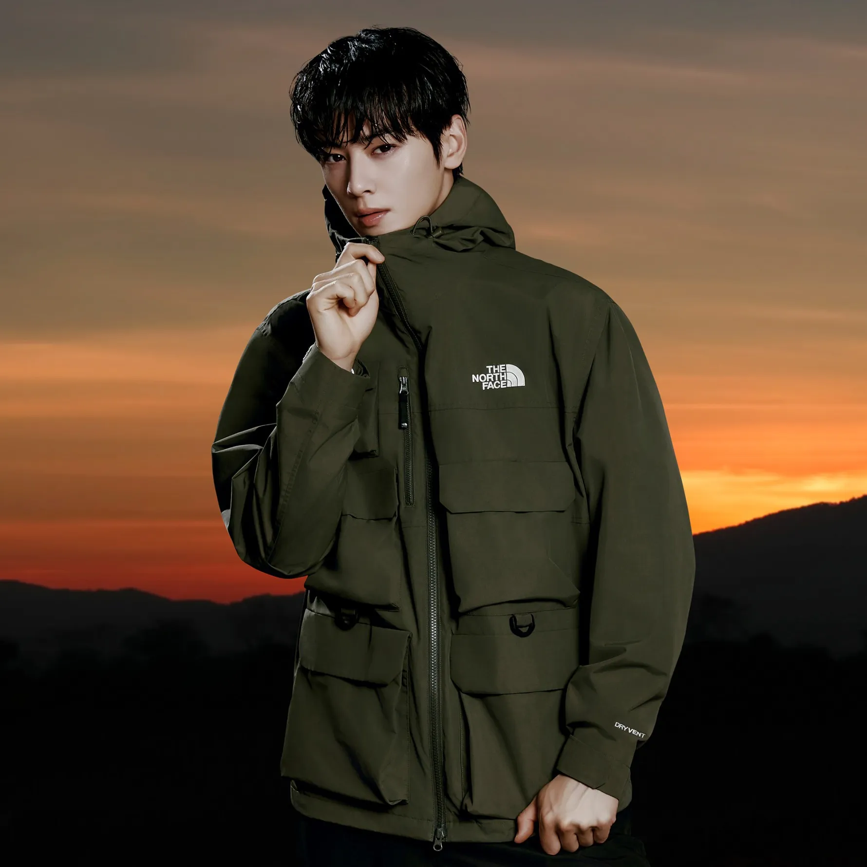 【THE WP LIGHT_BEIGE JACKET NORTH FACE】M'S STORAGE