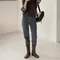 Slowand made－Base Denim霧藍色小直筒牛仔褲：4 size（有加長版本）