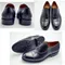 Folklore Classic 固特異手工縫製真皮三接頭素面牛津鞋 Oxford Brogue可客製