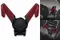 日本CARMATE 手機架冷氣孔快速拿取型  黑SA24 / 紅SA25