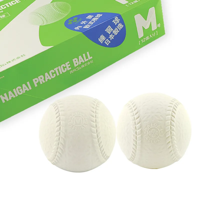 NAIGAI內外牌-M號標準球軟式棒球(國中以上適用)(12粒)