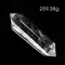 超光高品質雙尖白水晶柱259.38g13.6cm