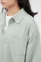 【22FW】韓國 不收邊素面長袖襯衫