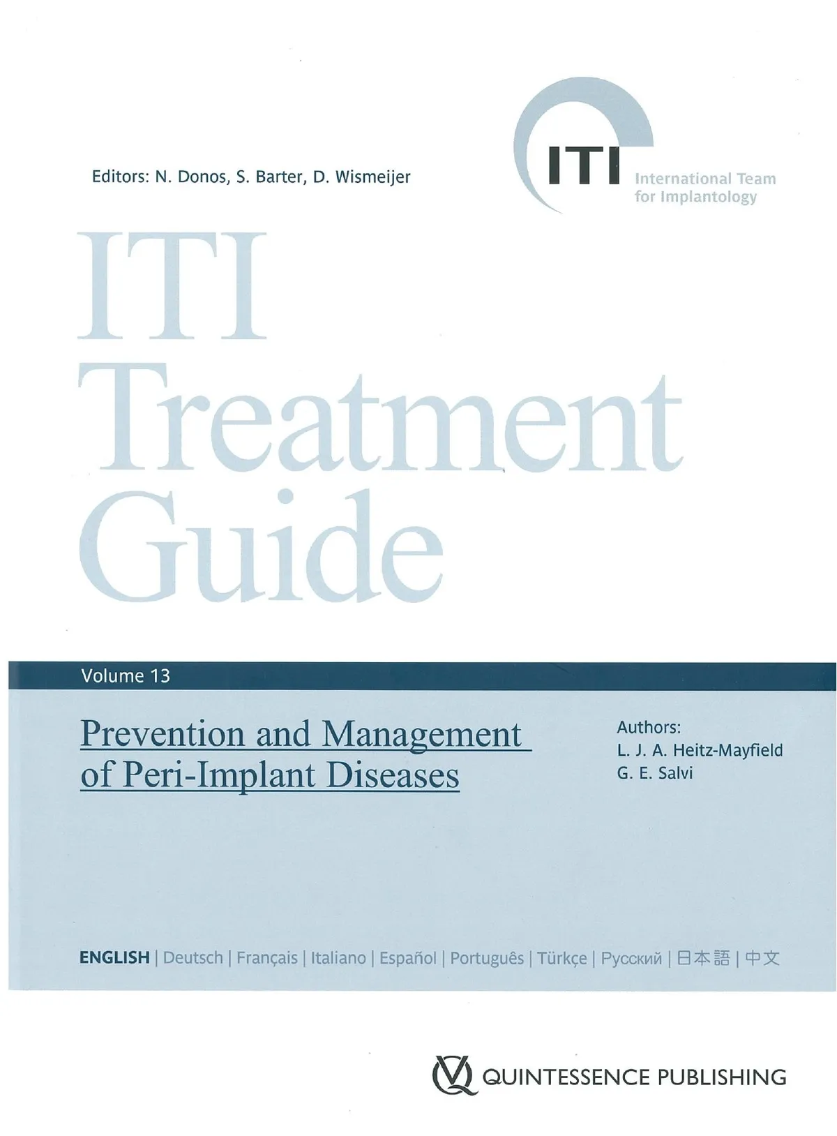 Prevention and Management of Peri-Implant Diseases (ITI