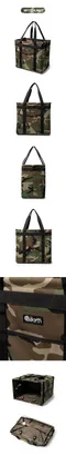 軍綠【the earth】 CORDURA 折疊式垃圾桶收納袋