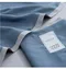 300織紗100%萊賽爾纖維-天絲薄被套床包組(霧霾藍-加大)