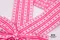 經典條奏蝴蝶結(K1245-3/Classic Stripe Bow)｜粉色｜條紋｜圖紋｜裝飾｜緞帶用途｜圓點｜節慶