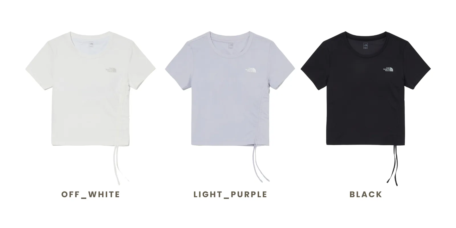 THE NORTH FACE W'S ICE ANY BRA 涼感抽繩短袖(帶胸墊)NT7UQ39