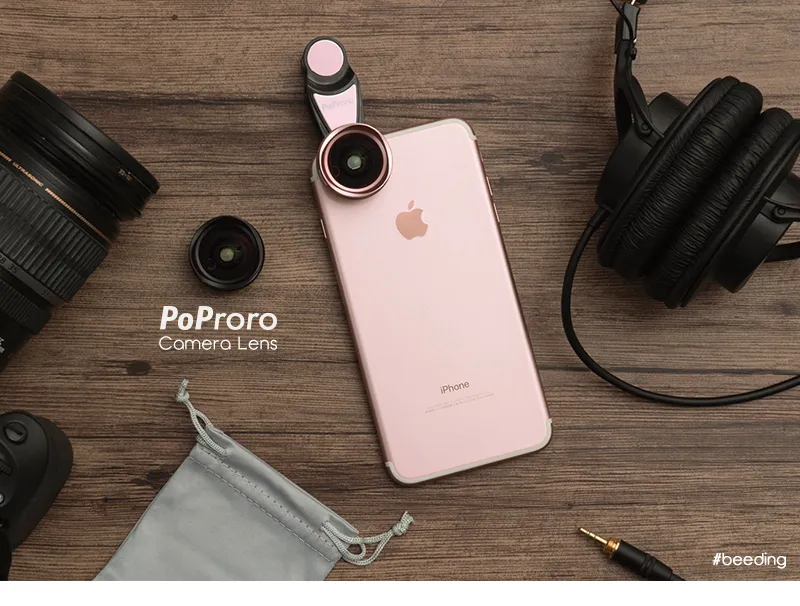 Poproro 網美必備4k單眼級手機鏡頭