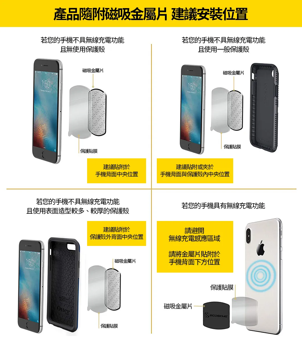 SCOSCHE MagicMount™ Pro 儀表板磁鐵手機架 專業版