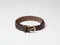 LINENNE－twist leather belt (3color)：牛皮製編織款皮帶